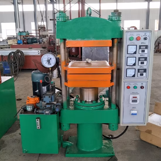 Máquina de moldagem por compressão de prensa de vulcanização de borracha Ce para produtos de borracha