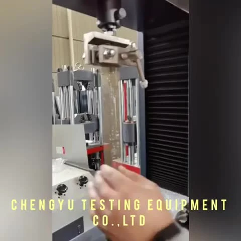 Aço/Alumínio/Borracha/Produtos Máquina de Ensaio Automática de Compressão de Flexão de Tração