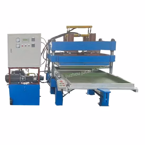 Máquina de prensa de moldagem por compressão de borracha